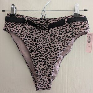 Victoria's Secret Swim Wild Wanderer Belted High Waist Bikini Bottom NWT Small